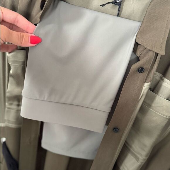 ⭕️ DIESEL Dress Olive green Satin Medium - Picture 10 of 11